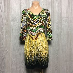 Beautiful Printed Print Dress